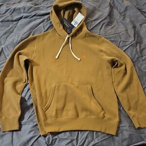 Polo by Ralph Lauren Men's Tan Hoodie